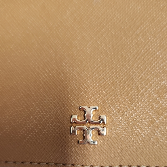 Tory Burch Gold Chain Tan Crossbody Bag - Picture 3 of 11